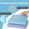 Clipique 1 Inch Binders 3 Ring6 Pack Three Ring Binder with 2 PocketsPVCFreeCustomizable Clear View Cover for 85 x 11 Letter Size Papers Round Ring Ideal for School Office Supplies