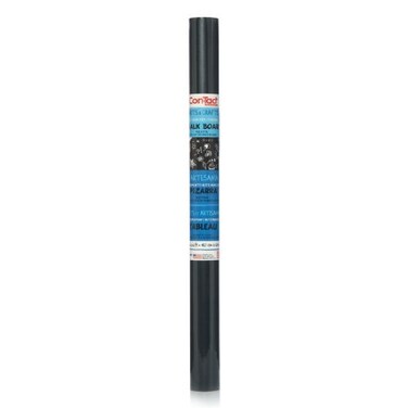 Con-Tact ConTact Brand Creative Covering Chalkboard SelfAdhesive Shelf Liner 18 x 6 Black