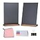 NEWNEWSHOW 87x12 Inch Double Sided Chalkboard Signs Erasable Message Blackboard with Wood Base for Shop Wedding Kitchen Home Party Decoration 2 Pack 87x12