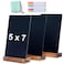 NEWNEWSHOW 3Pack 51x79 in Blackboard Sign Double Sided with Wood Base Message Chalkboard Erasable Message Board Sign with Wood Base for Shop Wedding Kitchen Home Party Decoration