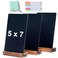 NEWNEWSHOW 3Pack 51x79 in Blackboard Sign Double Sided with Wood Base Message Chalkboard Erasable Message Board Sign with Wood Base for Shop Wedding Kitchen Home Party Decoration