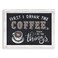 Emaison Rustic Magnetic Chalkboard Signs 16 x 20 inch Wood Framed Wall Hanging Display Board for Wedding Bar Kitchen White