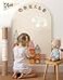 Orelle MagicWall Magnetic Arch Wall Decal Repositionable RenterFriendly Peel Stick Magnetic Wall Decal Chalkboard Playroom Essentials Large 24 x 39 Cream