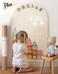 Orelle MagicWall Magnetic Arch Wall Decal Repositionable RenterFriendly Peel Stick Magnetic Wall Decal Chalkboard Playroom Essentials Large 24 x 39 Cream