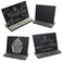 VERGOODR 5 X 6 Inch Mini Tabletop Chalkboard Signs with Rustic Style Wood Base Stands Set of 4Include 3 chalks