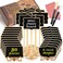 OleOletOy Mini Chalkboard Signs 30 Pack Framed Small Chalk Board Food Labels with Easel Stand for Party Buffet or Wedding Celebration Wooden Blackboard as Place Cards for Table Setting or Numbers 30