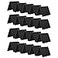 AITEE 20 Pack Acrylic Mini Chalkboard Sign Black Mini Tabletop Chalkboard Signs Small Tent Chalkboards Blackboard for Weddings Birthday Parties Message Board Signs Buffet Bakery and Retail Label