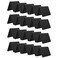 AITEE 20 Pack Acrylic Mini Chalkboard Sign Black Mini Tabletop Chalkboard Signs Small Tent Chalkboards Blackboard for Weddings Birthday Parties Message Board Signs Buffet Bakery and Retail Label