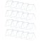 AITEE 20 Pack Mini Chalkboard Signs Acrylic Tabletop Signs for Food Weddings Parties Messages
