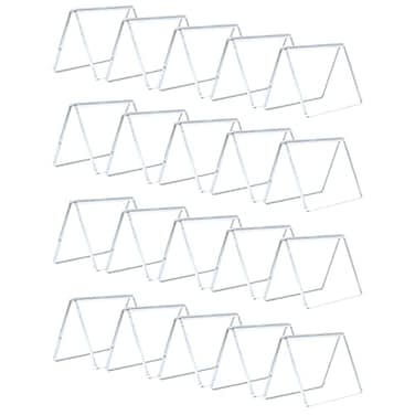 AITEE 20 Pack Mini Chalkboard Signs Acrylic Tabletop Signs for Food Weddings Parties Messages