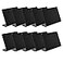 AITEE 10 Pack Acrylic Mini Chalkboard Signs for Food Black Mini Tabletop Chalkboard Signs Small Buffet Chalkboards Signs for Weddings Birthday Parties Message Board Signs BuffetBakery and Retail