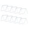 AITEE Mini Tabletop Chalkboard Signs 10 Pack Acrylic Mini Chalkboard Signs for Food Weddings Birthday Parties Buffet Bakery