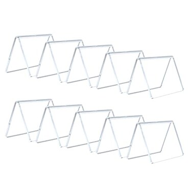 AITEE Mini Tabletop Chalkboard Signs 10 Pack Acrylic Mini Chalkboard Signs for Food Weddings Birthday Parties Buffet Bakery