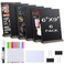 ONUPGO Mini Chalkboard Signs 6 x 9 Inch Vintage Tabletop Chalk Board Sign with Base Stands Double Side Mini Menu Boards Small Food Signs for Party Buffet Wedding Bar and Restaurant