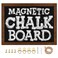 TORASO Chalkboard Wood Frame Magnetic Chalkboard Sign Walnut Wood Framed Chalk Board for Wedding Kitchen Bar Restaurant Menu Home Decor Hanging Chalkboards 118 x 157BN3040
