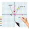 Aizweb Giant Magnetic XY Coordinate Dry Erase Grid26 x 26 Graph Board for School Classroom SuppliesMagnetic Whiteboard with CountersMath Manipulatives for Teacher Education