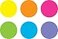 Spot On Teacher Created Resources Dry Erase Desktop Writing Spots Bright Circles 7 TCR77551