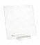 RUSSELLHAZEL russellhazel Acrylic Dry Erase Board and Marker Memo Tablet for Desktop with Stand Clear Acrylic 12 x 6 x 115 31384