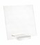 RUSSELLHAZEL russellhazel Acrylic Dry Erase Board and Marker Memo Tablet for Desktop with Stand Clear Acrylic 12 x 6 x 115 31384