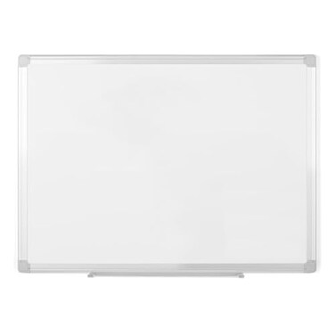 MasterVision Whiteboard Earth Melamine Dry Erase Board 18 x 24 Double sided with Aluminum Frame