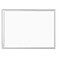 U Brands Dry Erase Board White Board 24x18 Silver Aluminum Frame Melamine Surface