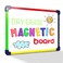 SCRIBBLEDO Colored Frame Magnetic Dry Erase White Board 9 X 12 WHITEBOARD