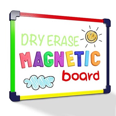 SCRIBBLEDO Colored Frame Magnetic Dry Erase White Board 9 X 12 WHITEBOARD