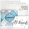 Dreamline Products Dry Erase Boards 30pc Double Sided Lapboards with ClearWipe Coating Small White Boards 9 x 12 Mini White Boards for Students Classroom Teacher Supplies