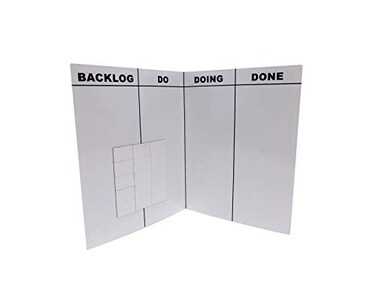 Kling Magnetics Scrum on The Go Board 12 X 18 Board Folds to 9 x 12 with 15 Pack Dry Erase Magnets Used and Designed by Navy Seals