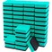 IHPUKIDI Mini Dry Erase Erasers 48 Pack Magnetic Whiteboard Dry Erasers Chalkboard Cleaner Wiper for Kids and Classroom Teacher Supplies Home and Office 2 x 2 Inch Green