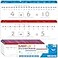 SpriteGru 15 PCS Number Line Dry Erase Boards Double Sided Writable and Erasable Board010 on One Side 020 on Other Side Math White Board for Kids Students Classroom and Home 12 x 4
