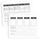 WEIZHEN Place Value Board 9 x 12 Double Sided Dry Erase Boards for Students for Teaching Place Values from Billions to Decimal Numbers Math Manipulative Lapboard for Home School and Classroom