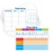 Naozinebi 24Pcs Place Value Double Sided Cardboard for Students Dry Erase Sheets Billions to Decimal Numbers Whiteboard Math Regroups Manipulatives Supplies for Teacher Teaching Tool Portable Learning