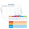 Naozinebi 24Pcs Place Value Double Sided Cardboard for Students Dry Erase Sheets Billions to Decimal Numbers Whiteboard Math Regroups Manipulatives Supplies for Teacher Teaching Tool Portable Learning