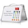 H-Qprobd HQprobd Small Dry Erase White Board 16x 12 Double Sided Mini Foldable Magnetic Desktop whiteboard for Kids Drawing Teacher Instruction and Meeting Discuss