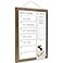 TORASO Dry Erase White Board Weekly Calendar Board Magnetic Whiteboard for Wall106x147 Solid Wood Rustic Brown Framed Message Board Planner Board for Office Home SchoollWeeklyBBRB2737