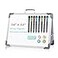 TSJ OFFICE Small Dry Erase White Board 12 x 16 Mini Easel Desktop Double Sided Whiteboard Portable Magnetic Board on Table Top with Holder for Drawing Teacher Instruction Memo Board