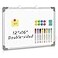 AMUSIGHT DoubleSided White Board 16 x 12 Dry Erase Board Small Whiteboard for Wall Magnetic Hanging White Board Dry Erase for College Dorm Room School Home Office