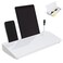 GAROOD Desktop Whiteboard with Storage Desk White Board Desk Board Glass White Board with Stand Home Office Organizer Phone Holder 158X7X2 inches