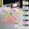 Laysinly Acrylic Dry Erase Board with Light up Stand 1181 x 787 Clear White Board to do List memo Plan led Note Board with 7 Colors ChangeUSB PoweredRemote Control L