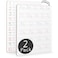 Scribbledo 2 Pack Dry Erase Handwriting Practice for Kids 9 x 12 inch Alphabet Tracing Board Whiteboard Letter Tracing for Kids Ages 35 Write and Wipe Alphabet Practice Cards Letters Writing Board