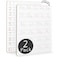 Scribbledo 2 Pack Dry Erase Handwriting Practice for Kids 9 x 12 inch Alphabet Tracing Board Whiteboard Letter Tracing for Kids Ages 35 Write and Wipe Alphabet Practice Cards Letters Writing Board