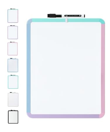 Mr. Pen Mr Pen Dry Erase Board 14 x 11 with a Black Dry Erase Marker Small Mini White Board for Students