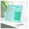 Marribol Desktop Thickened Acrylic Dry Erase Board to do List Planner Board12x10Tabletop Whiteboard with StandFrameless Green Dry Erase White Boardfor OfficeHomeSchool