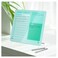 Marribol Desktop Thickened Acrylic Dry Erase Board to do List Planner Board12x10Tabletop Whiteboard with StandFrameless Green Dry Erase White Boardfor OfficeHomeSchool