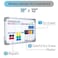 Mr. Pen Mr Pen Magnetic Weekly Erase Board 12 x 16 DoubleSided with Markers 10 Magnets and Eraser