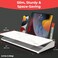 Chalkola Glass Desktop Whiteboard with Storage Dry Erase Board Work Desk Organizers Computer Keyboard Stand Home Office Desk Accessories Small White Board Workspace Desktop Buddy 3 Markers