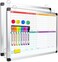 EAONE 16 x 126 in Magnetic Dry Erase Chore Chart Whiteboard for Multiple KidsTeensAdults Double Sided Chore Board Weekly Calendar for Wall Aluminum Frame 8 Markers 4 Magnetic Pins 1 Eraser