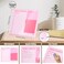 Marribol Desktop Thickened Acrylic Dry Erase Board to do List Planner Board157x118Tabletop Whiteboard with StandPink Office SuppliePink Dry Erase White Board for OfficeHomeSchool