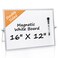 HongyiTime Dry Erase Magnetic White Board 16 x 12DoubleSided Desktop Whiteboard with Stand Portable Magnetic Tabletop Erase Board for DrawingOffice Home School
